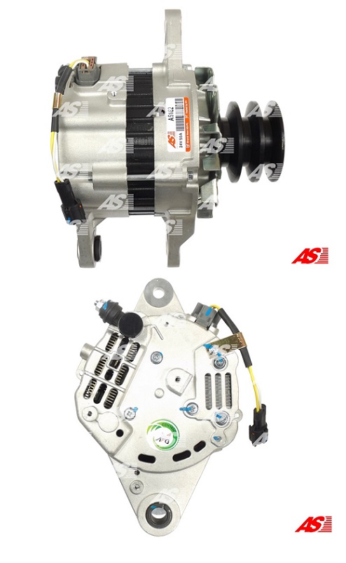 Alternátor 24V/50A HITACHI EX850lc-3, Zaxis 200/250, JOHN DEERE 450D/600C/650D/800C/850D