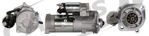 Startér 12V/3,6kW 9z BELOS TransGigant od 01.2007, KUBOTA Engine V3307-TE, MANITOU MLT 625