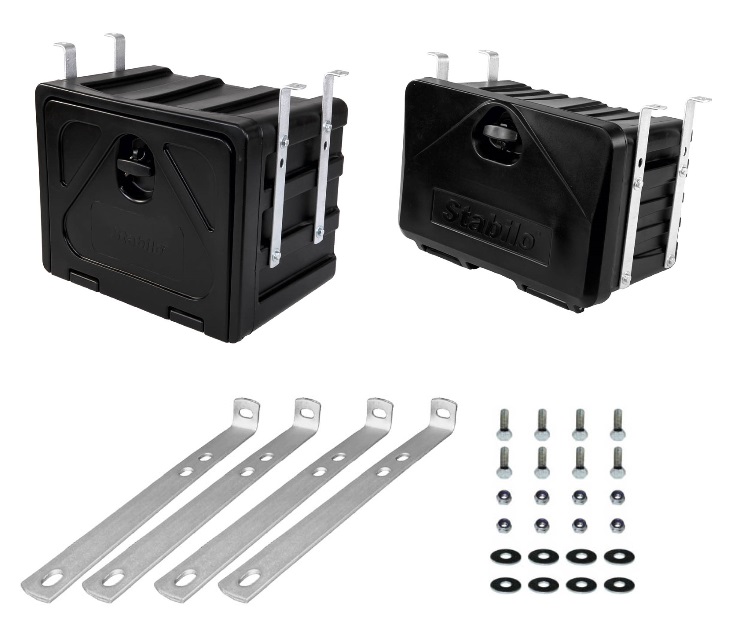 Držák skříně nářadí - sada do podlahy pro Stabilo®-box a Stabilo® slick-box, typ L-5