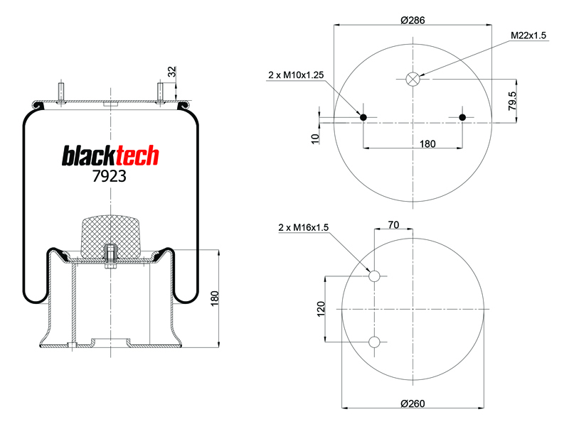 Vlnovec pérování RML7923C1 kompletní VIBERTI