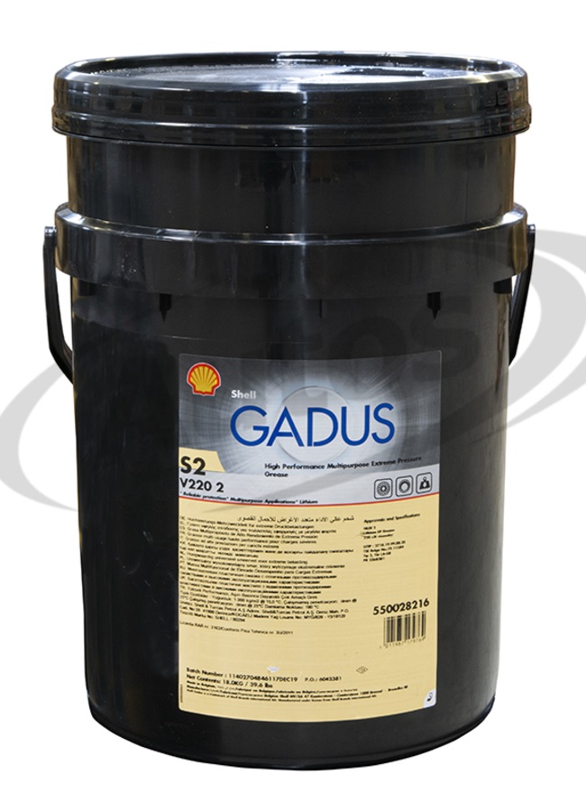 Tuk mazací - mazivo ložisek SHELL GADUS S2 V220 2, 18kg