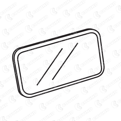 Odrazka oranžová do schodu SCANIA R CG-CR/CP/ 2010