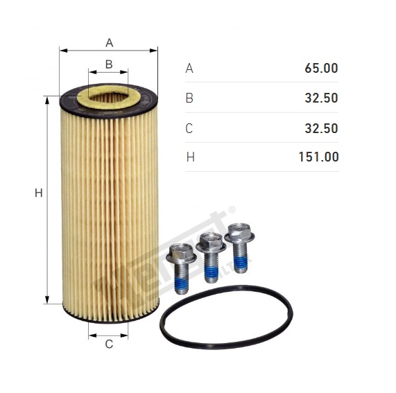 Filtr oleje převodovky E28H D289 RVI C,K,T, VOLVO FH, FH16 II, FH II, FM, FMX, FMX II D