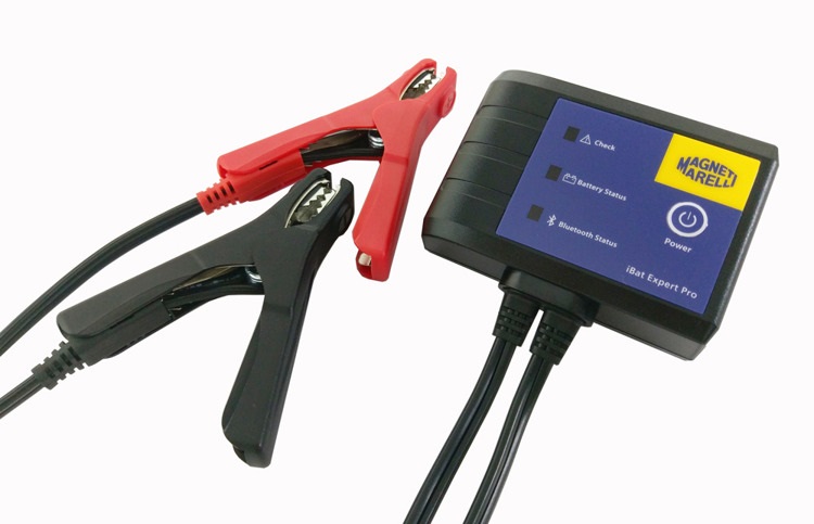 Tester autobaterií digitální 12V typ AGM/EFB/ GEL/WET připojení přes Bluetooth na tablet