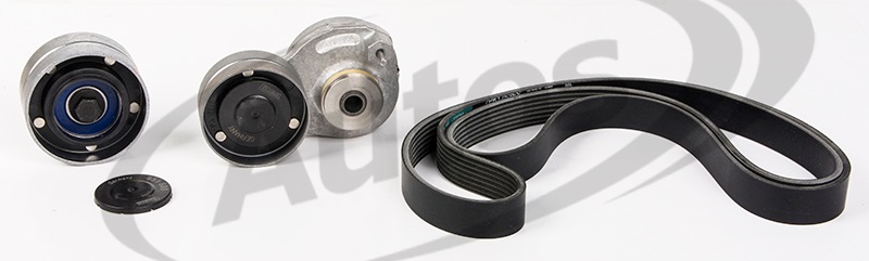 Napínač s drážkovým řemenem a kladkou - sada alternátoru DAF XF105, EEV