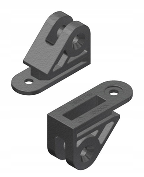 Držák pojezdové vzpěry plastový - návěsu EDSCHA ULTRALINE II