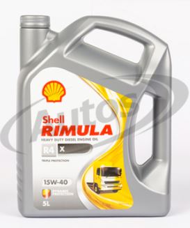 Olej motorový SHELL RIMULA R4 X 15W-40, 5 l