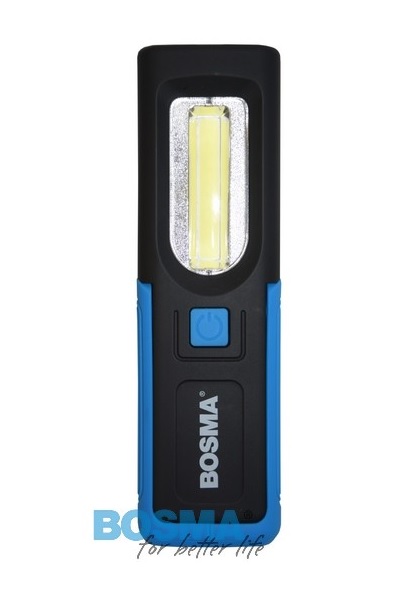 Svítilna dílenská kapesní 4,5V/2W COB LED 6000K/150Lm, baterie 3xAAA