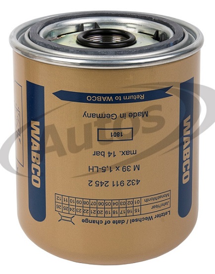 Patrona vysoušeče OSC 14bar/M39x1,5 levý závit GOLD RVI, VOLVO