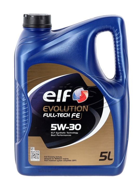 Olej motorový ELF EVOLUTION FULL-TECH FE 5W-30, 5 l