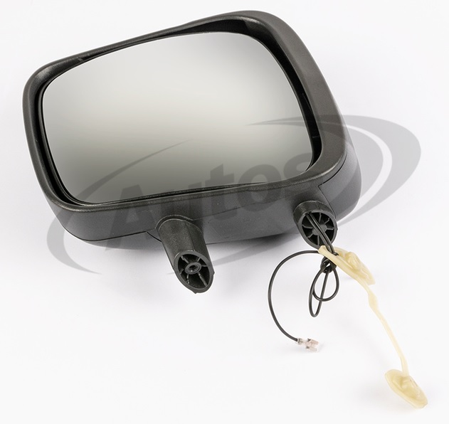 Zrcadlo širokoúhlé 24V R300 200x250 spodní P VOLVO FH/FM od 2002