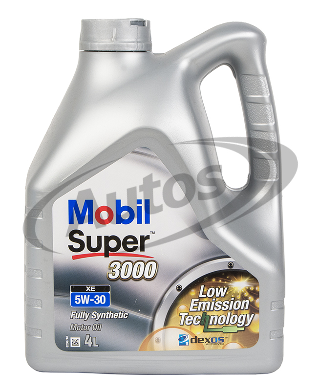 Olej motorový MOBIL SUPER 3000 XE 5W-30, 4 l