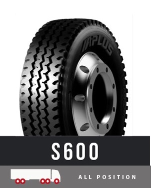 Pneumatika nákladní 295/80 R22,5" 152/149M 18 PR/ S600 / záběrová stavební stroje