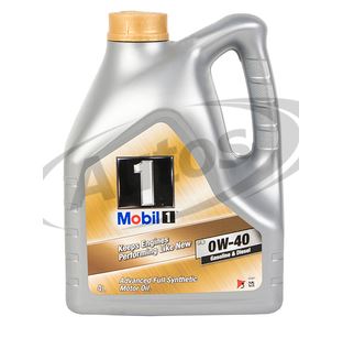 Olej motorový MOBIL 1 New Life 0W-40, osobní vozy, 4l