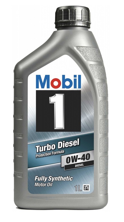 Olej motorový MOBIL Turbo Diesel 0W-40 syntetický 1 l, osobní vozy