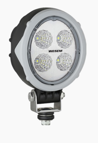 Světlomet pracovní LED 12V/24V 104x120 1500lm, oválný s kabelem 0,5m 