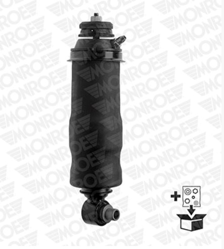 Tlumič pérování kabiny přední I/O 20x45-222/335 s vlnovcem VOLVO FH12, FH16