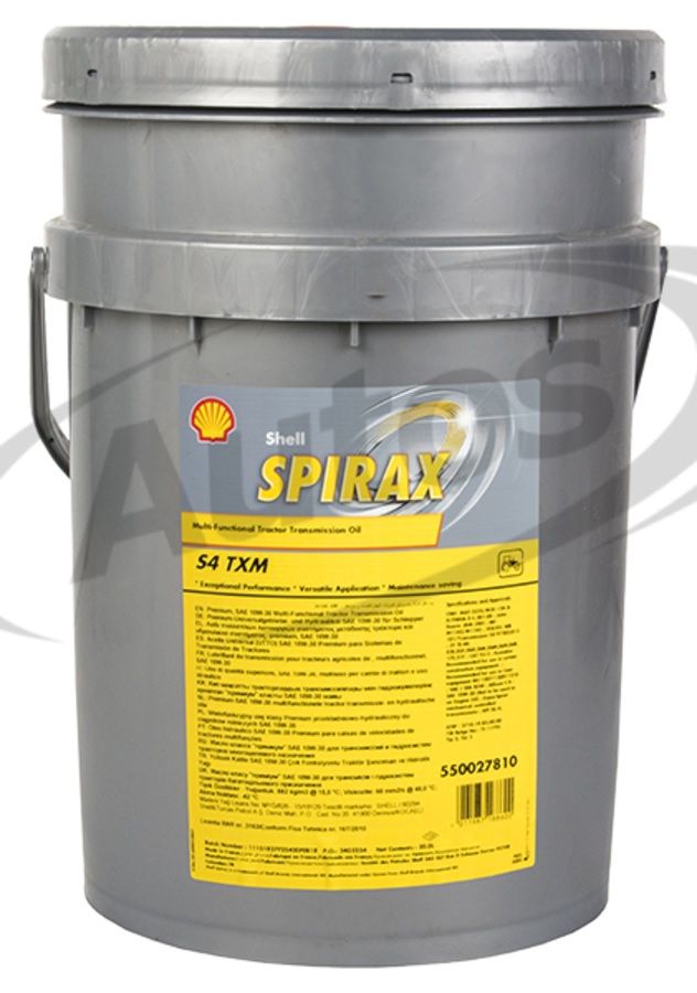 Olej převodový SHELL Spirax S4 TXM 10W-30, 20 l zemědělská technika