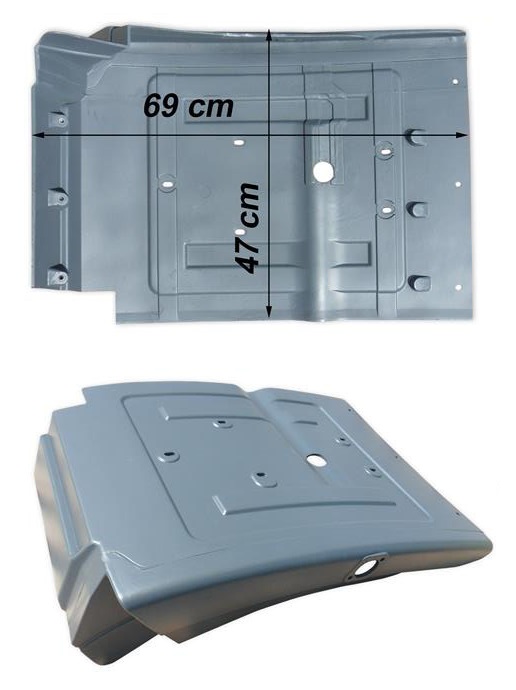 Blatník kabiny zadní šedý L IVECO E.Cargo II Tector 75