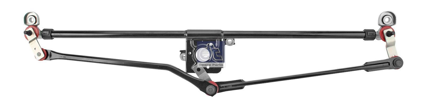 Mechanismus táhla stěračů 965mm bez motorku MAN TGA,TGL,TGM,TGS,TGX