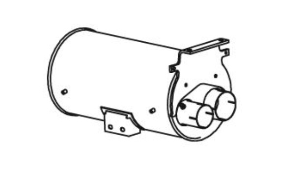 Tlumič výfuku s katalyzátorem MAN TGL 22959/22960/22961 Euro 5 od 03.2005