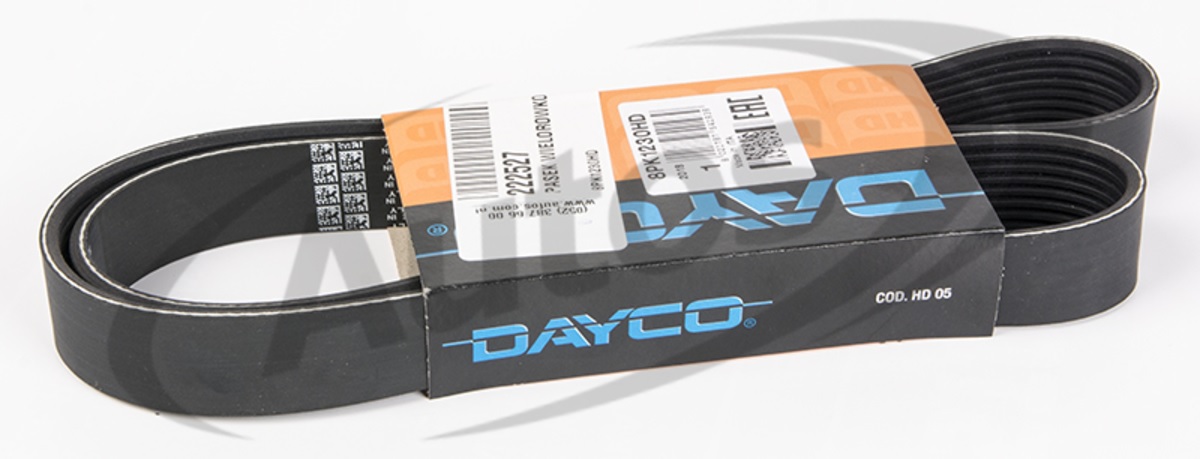 Řemen drážkový 8PK1230  VOLVO FL10/IVECO E.Cargo, CAT C7.1/ TH220B TH330B