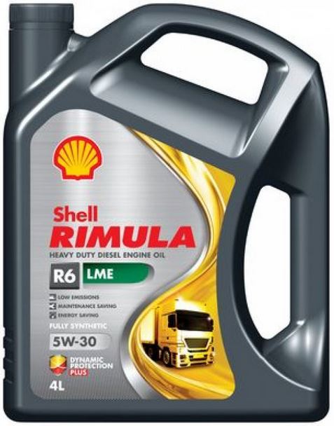 Olej motorový SHELL RIMULA R6 LME 5W-30, 4 l