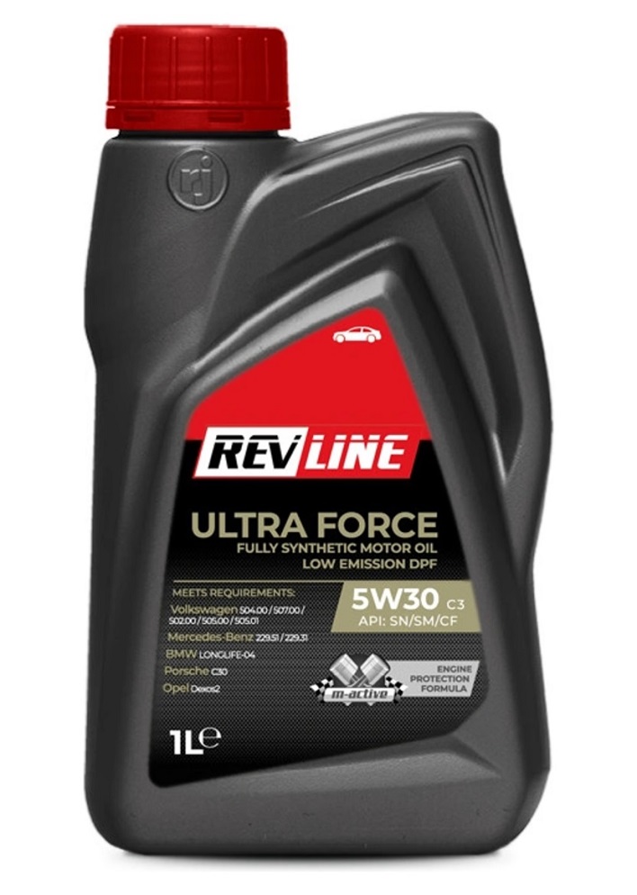 Olej motorový REVLINE ULTRA FORCE C3 5W-30, 1 l