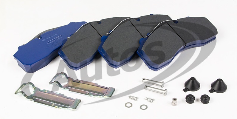 Deska brzdová 29087/29252/29253 Jost 247,6x107,6x30 BPW, DAF, MERCEDES,SAF,SCANIA