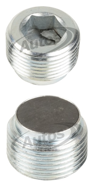 Zátka kuželová s magnetem 3/4"BSP 14mm nápravy JCB