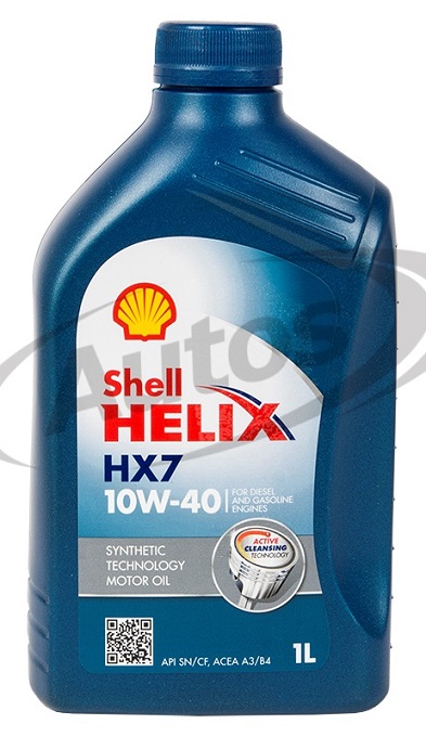 Olej motorový SHELL HELIX HX7 10W-40, 1 l