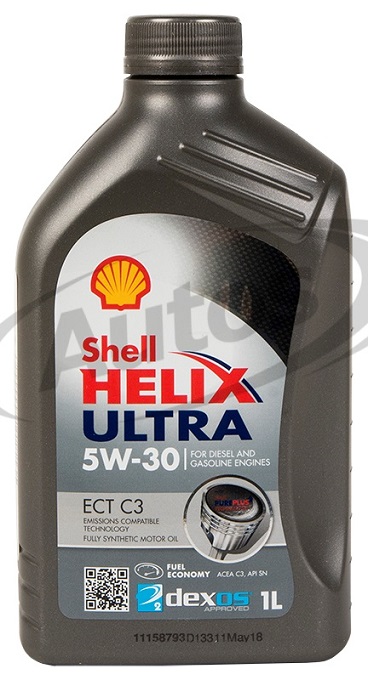 Olej motorový SHELL HELIX ULTRA ECT C3 5W-30,, 1 l 