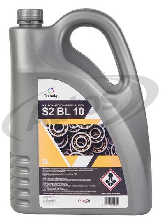 Olej hydraulický válců sklápění kabiny TECHNIQ MORLINA S2 BL 10, 5l