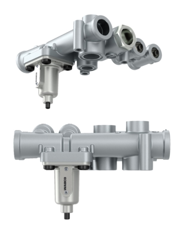 Ventil modulátoru EBS/ PEM 6,2-9,5bar 16x1.5/ M22x1.5 návěsy