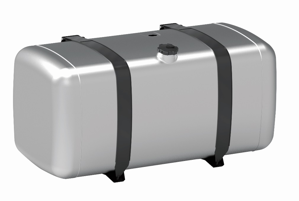 Nádrž paliva 400 l /690x690x900 Al kompletní MAN