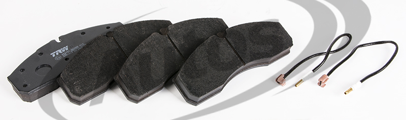 Deska brzdová 29160,29161 Trw 164x69x19 IVECO Daily 65C,RVI Mascott