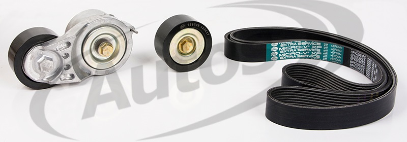 Napínač s drážkovým řemenem a kladou DAF CF/XF 410/460/510 MX13 303/340/375 od 10.2012