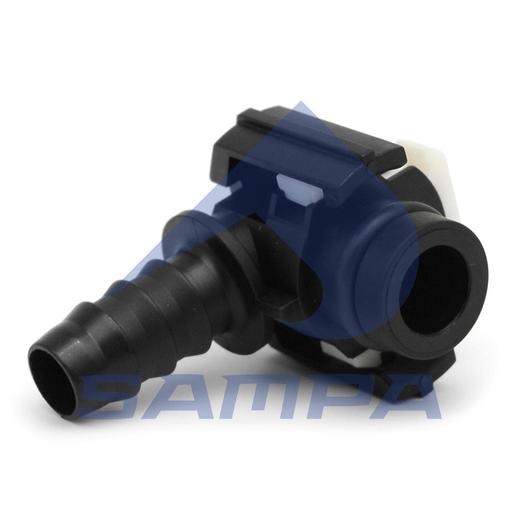 Koleno hadice chladiče oleje MAN M2000, L2000, TGA, TGL, TGM, G90, M90, NEOPLAN