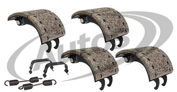 Čelist brzdy 420x180 kompletní - sada na nápravu  SAF KRS,SK RLS,SKRLSG,SK ZRLS,SKRS,SKRZ