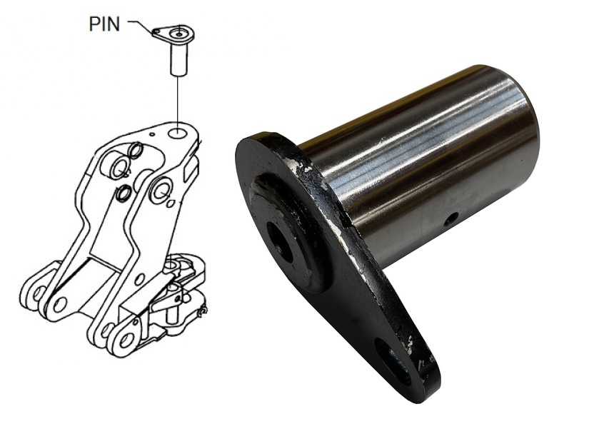 Čep horní 70x130mm CASE 580 590 695 SR 695 SM NEW HOLLAND