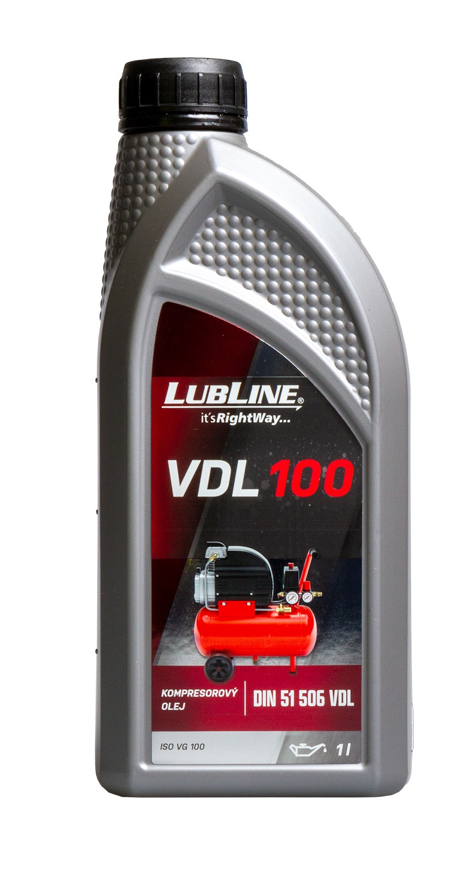 Olej kompresorový - plynové pístové kompresory LUBLINE VDL 100, 1 l 