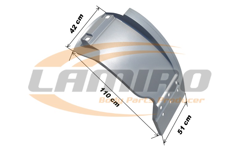 Blatník kabiny P MERCEDES Actros MP1/MP2/ MP3 od 04.1996