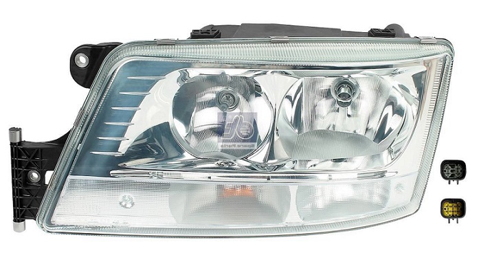 Světlomet hlavní s LED svítilnou L MAN TGX, TGS, TGA od 2014