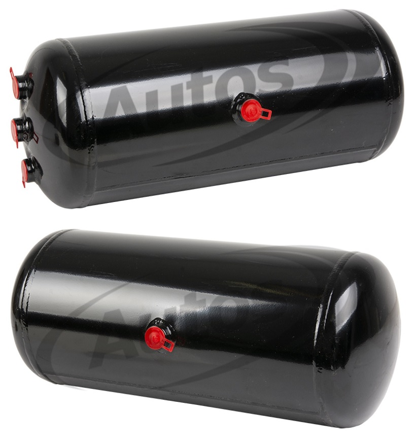 Vzduchojem 25 l / 606x246 /15,5bar M22x1,5 MERCEDES Actros, Atego, Atego 2, Axor 2, hliník