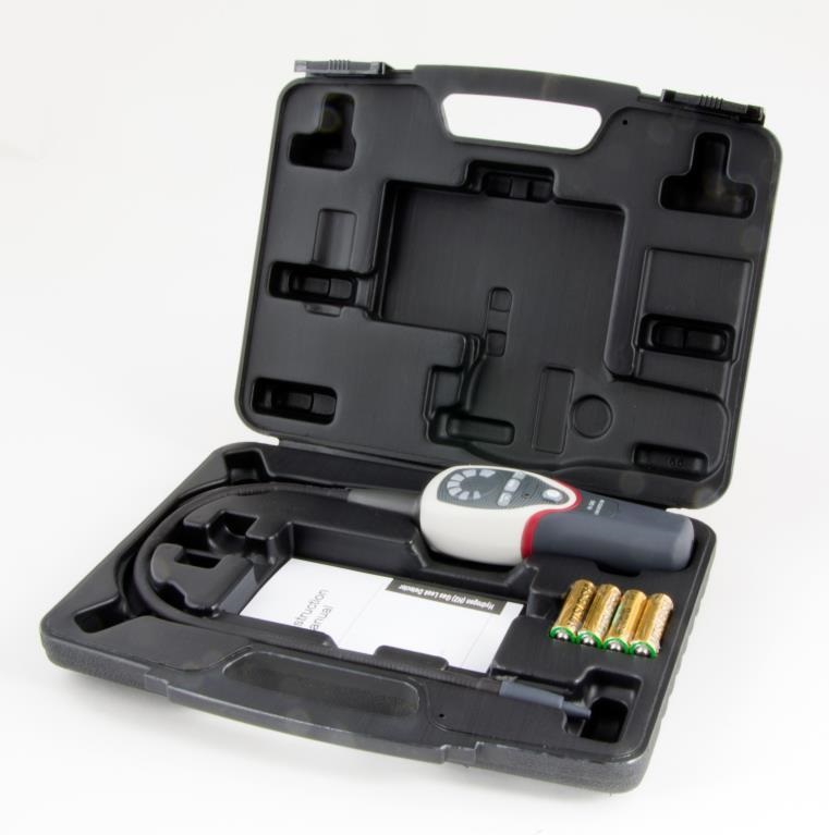 Detektor elektronický úniku chladiva pro systémy klimatizací HCF R134A /R1234YF /vodík