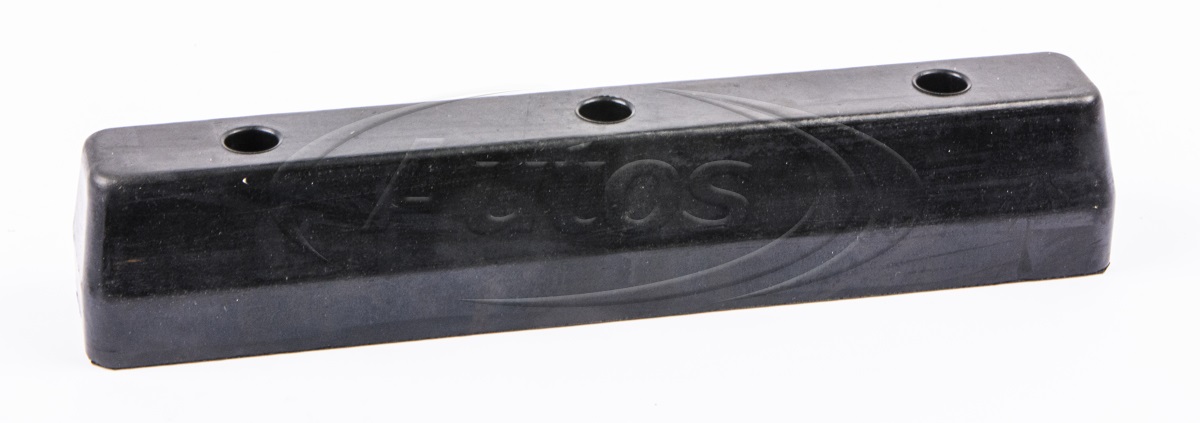 Nárazník - doraz pryžový 375,5x65x68 3xM10 SCHMITZ