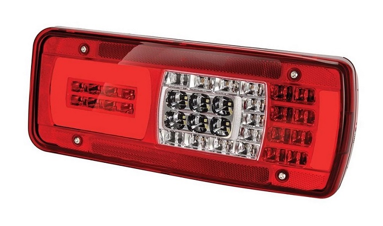 Svítilna zadní LC11 LED konektor 8-pin +signalizace  couvání, P IVECO Stralis od 03.2016