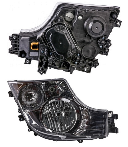 Světlomet hlavní bez denního svícení P MERCEDES Actros MP4