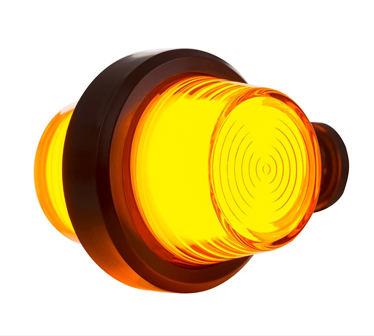 Svítilna směrová přídavná 12V/24V 18xLED 2W/4W verze NEON, kabel 5m