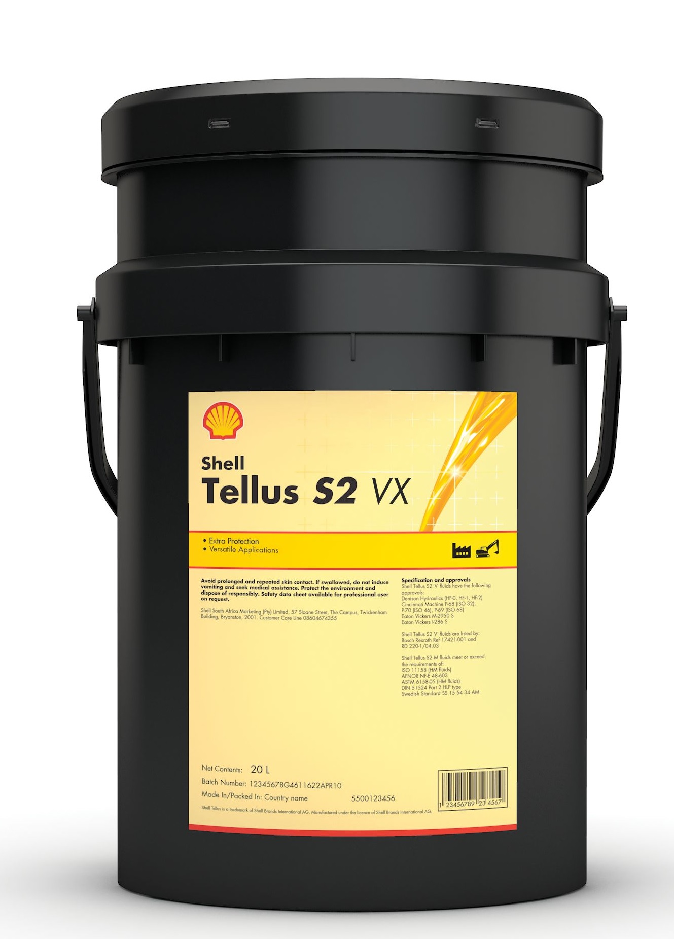 Olej hydraulický SHELL TELLUS S2 VX 32, 20 l